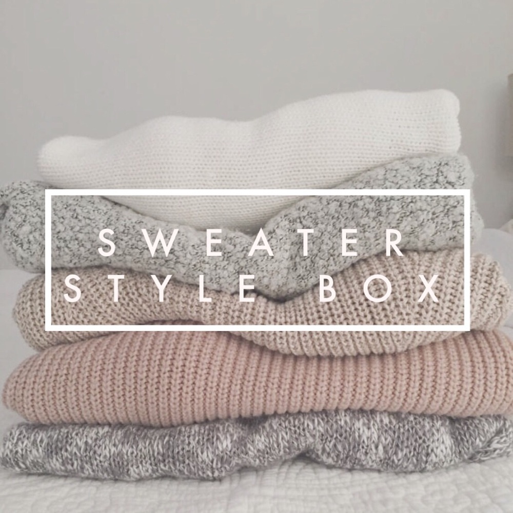 SWEATER STYLE BOX - 4 SWEATERS